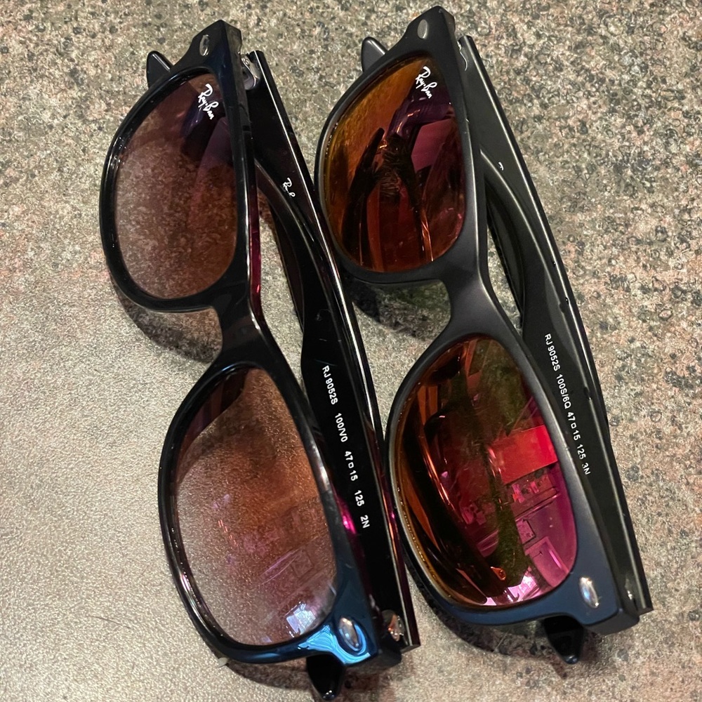 Toddler/Youth Ray-Ban sunglasses. 2 pair.